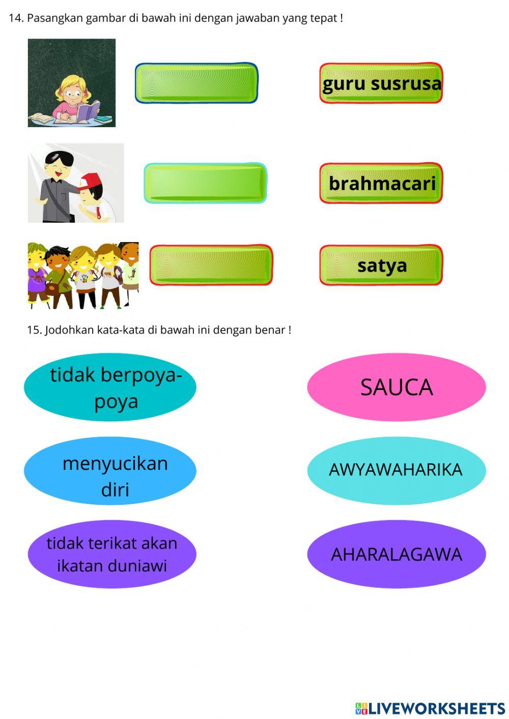 Ulangan harian agama hindu