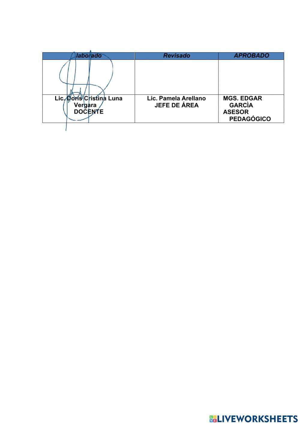 Evaluaciòn ii q 3ro nee