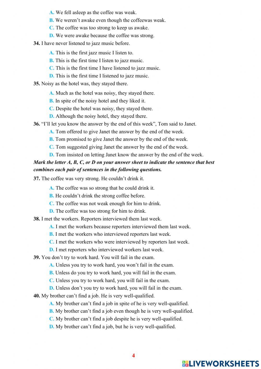 Đề số 7 ( Thi vào 10 )