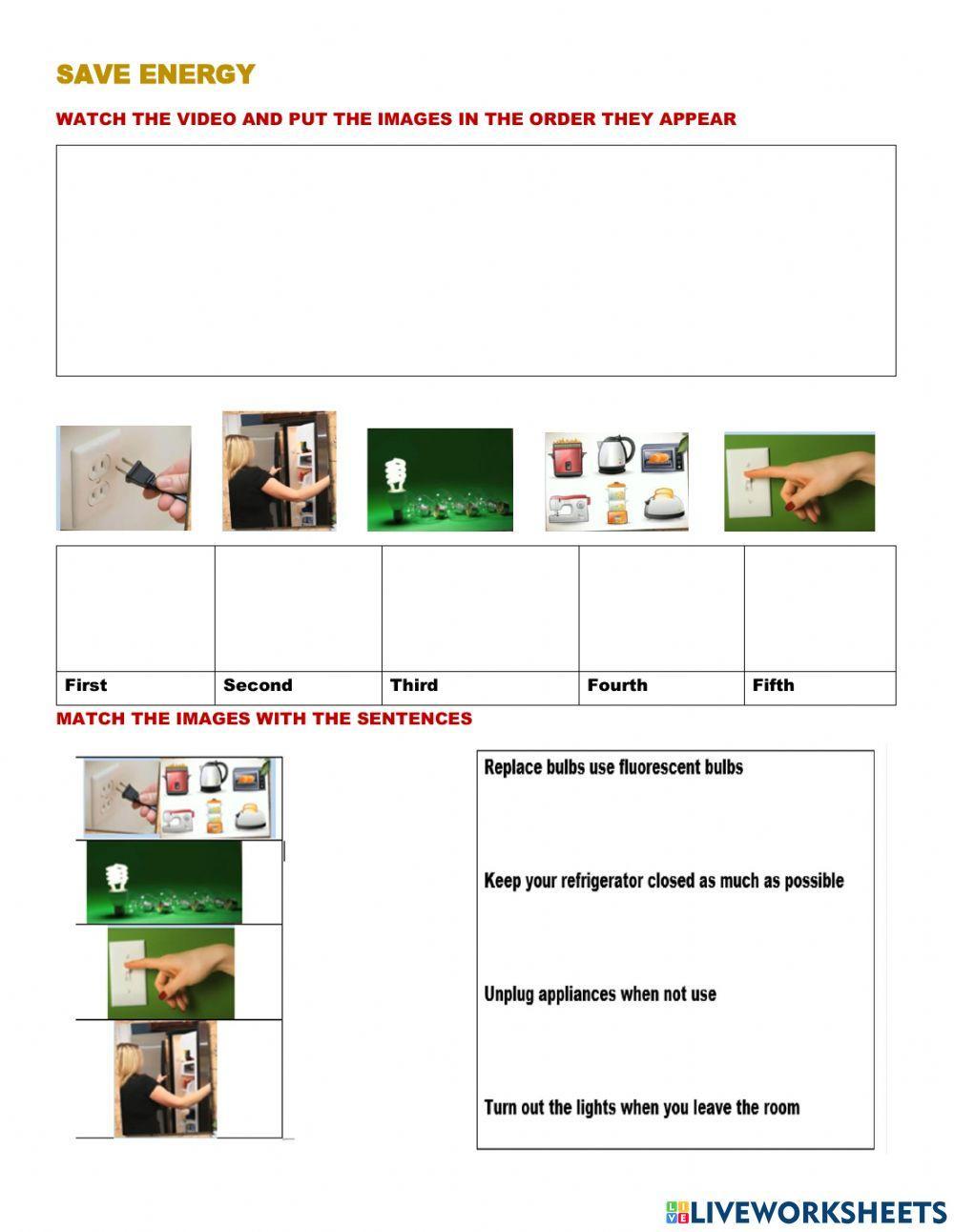 Save water-energy-food