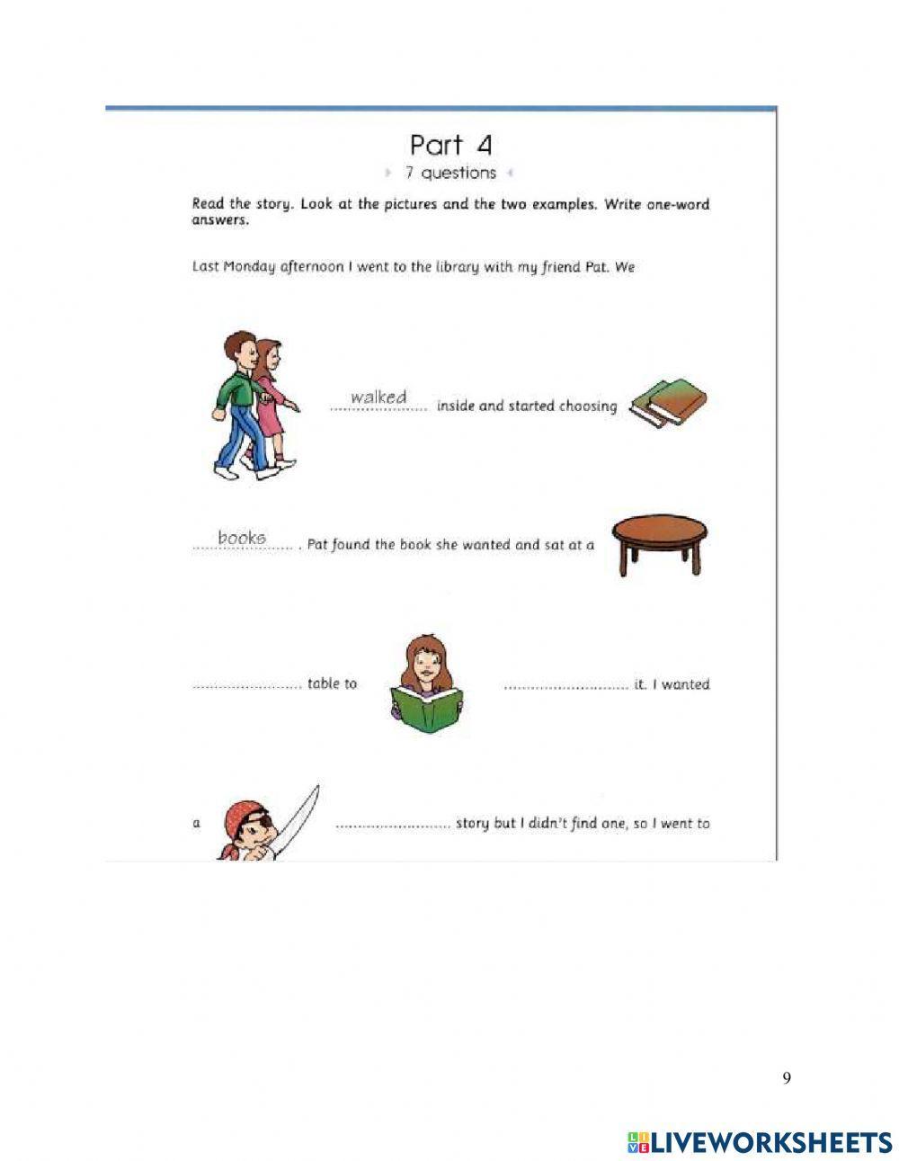 Movers practice test