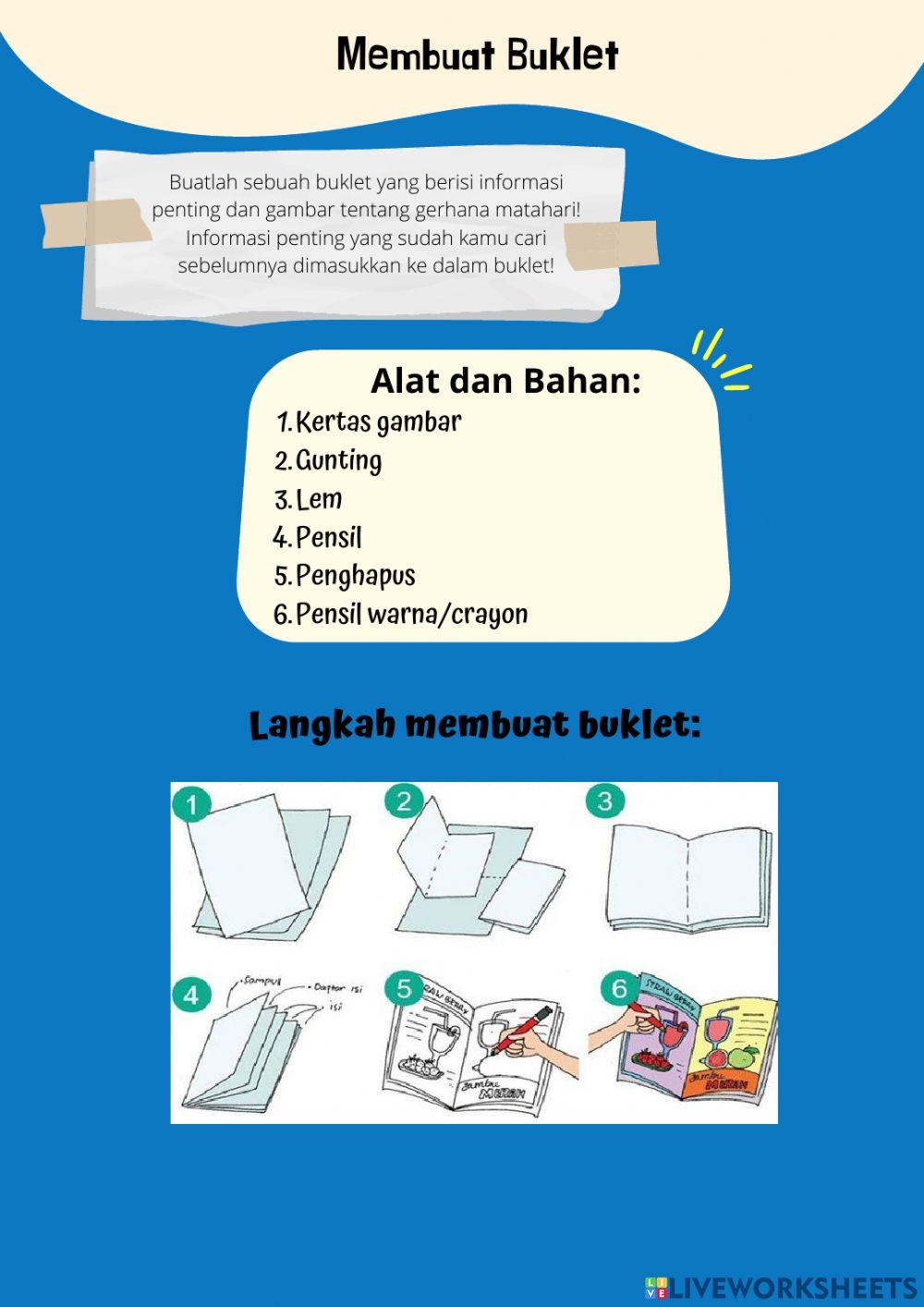 LKPD Kelas 6 Tema 8 Subtema 3 PB 1 Muatan Bahasa Indonesia