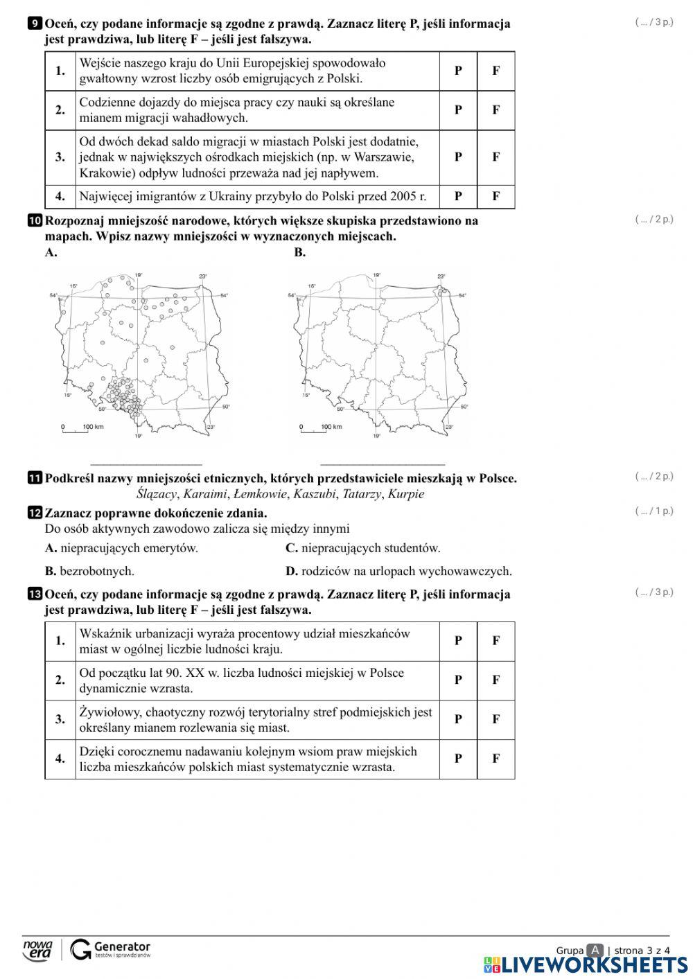 Ludność i urbanizacja PL