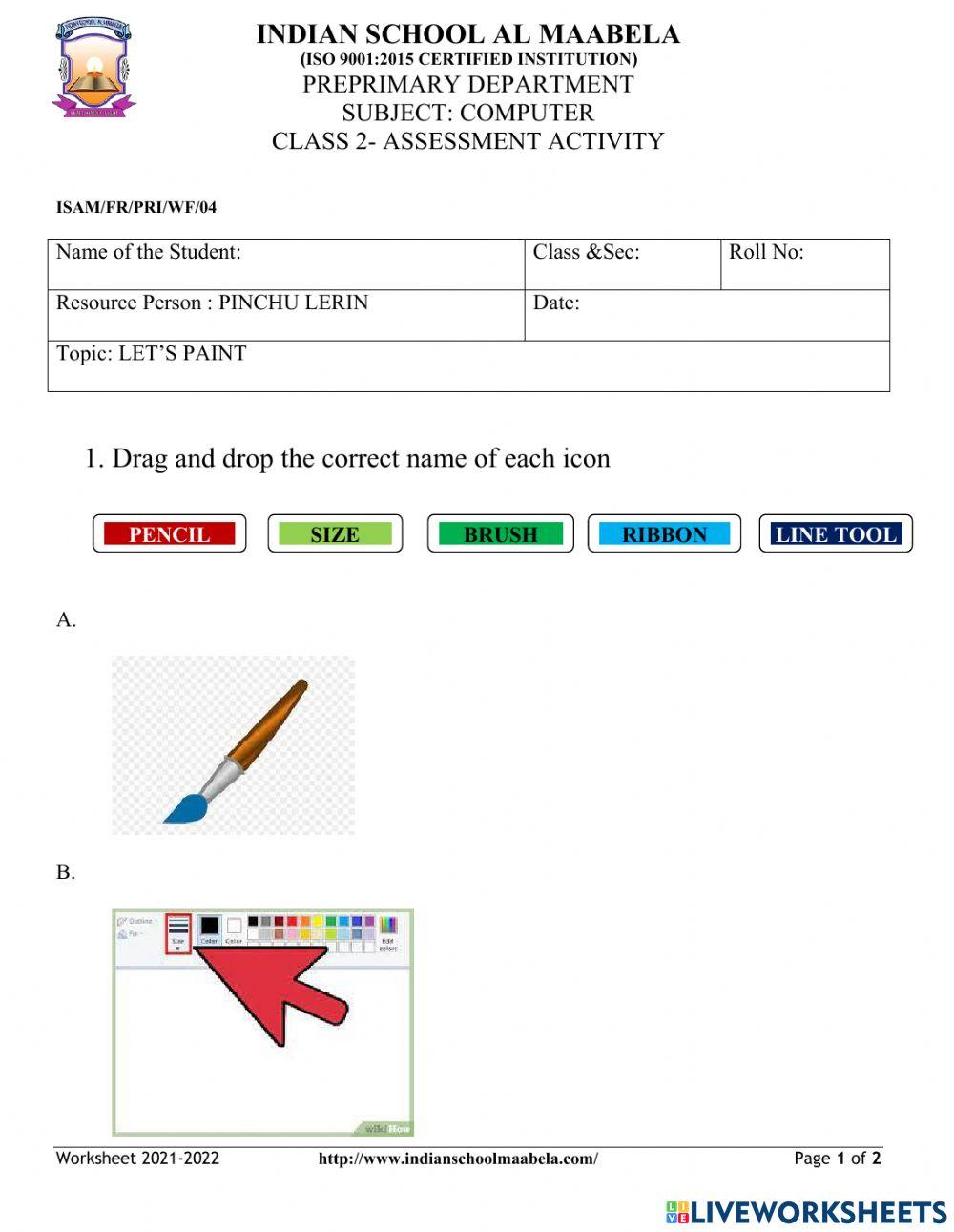 2 Online Exercise For Live Worksheets 2 Online Exercise For Live Worksheets