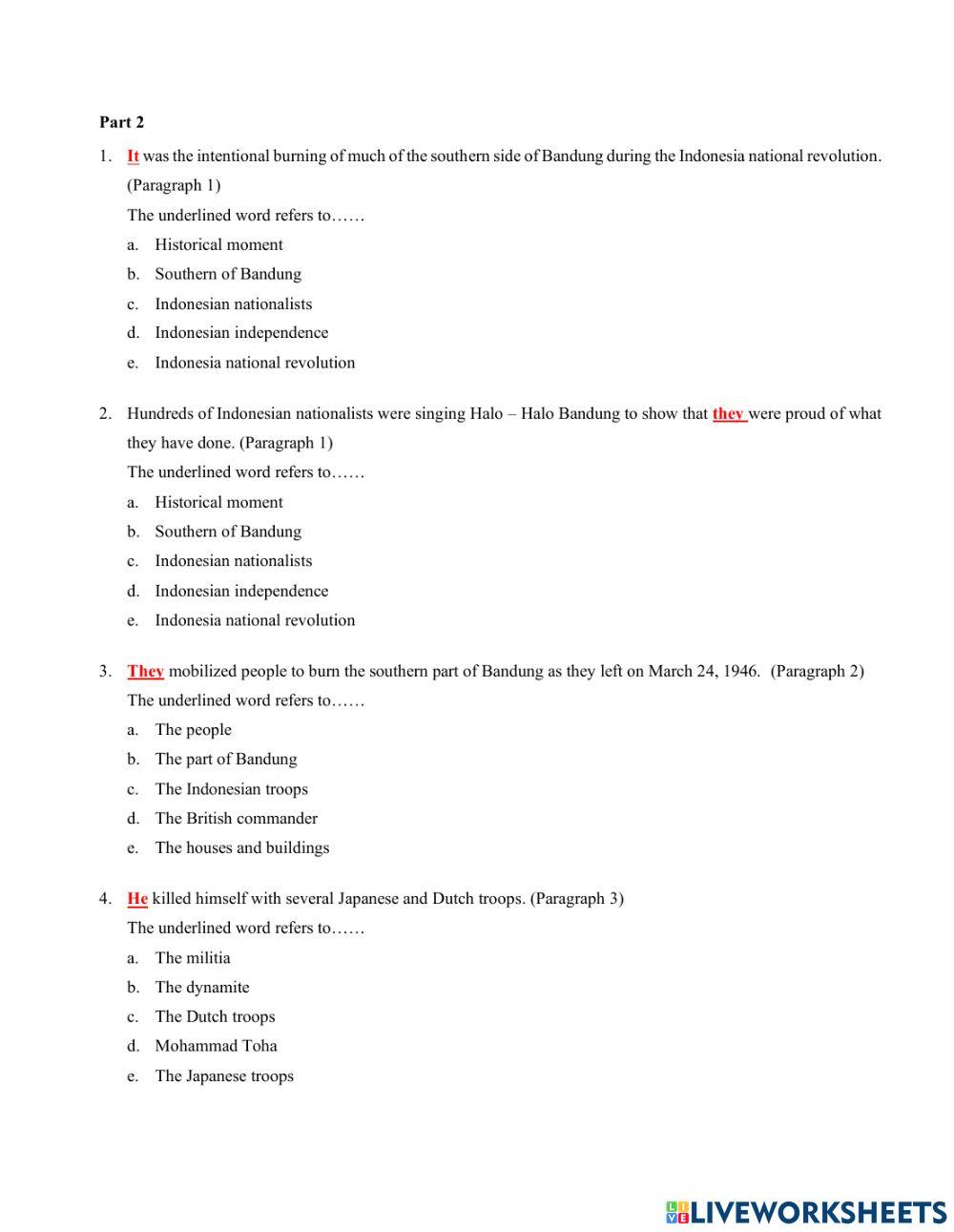 Task 4 - Recount Text