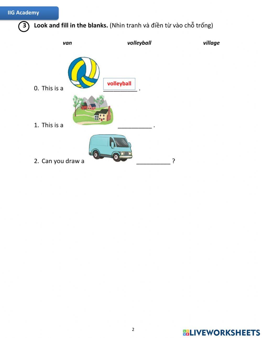 IIG-Grade 2-Worksheet 22