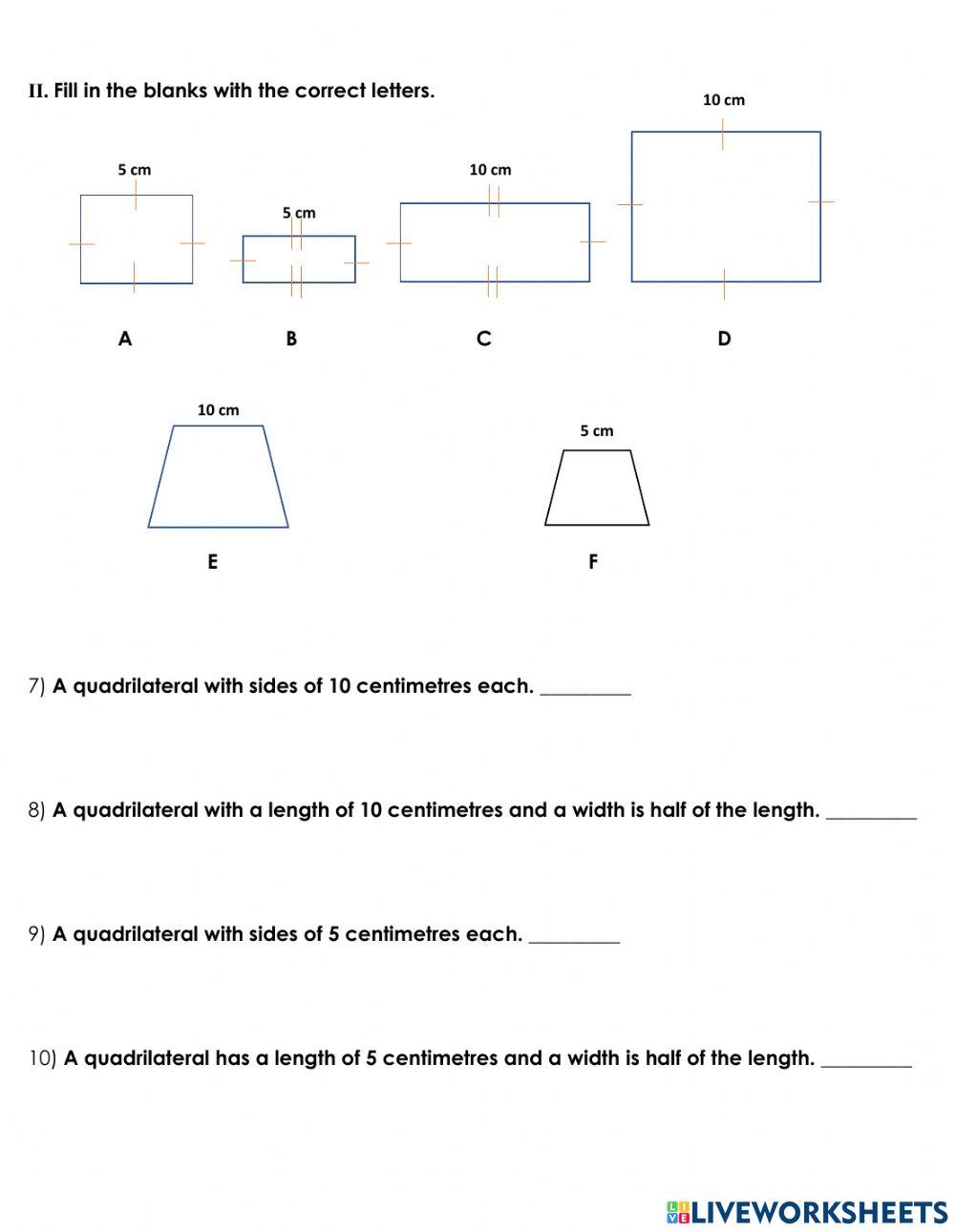 P5 Math Worksheet