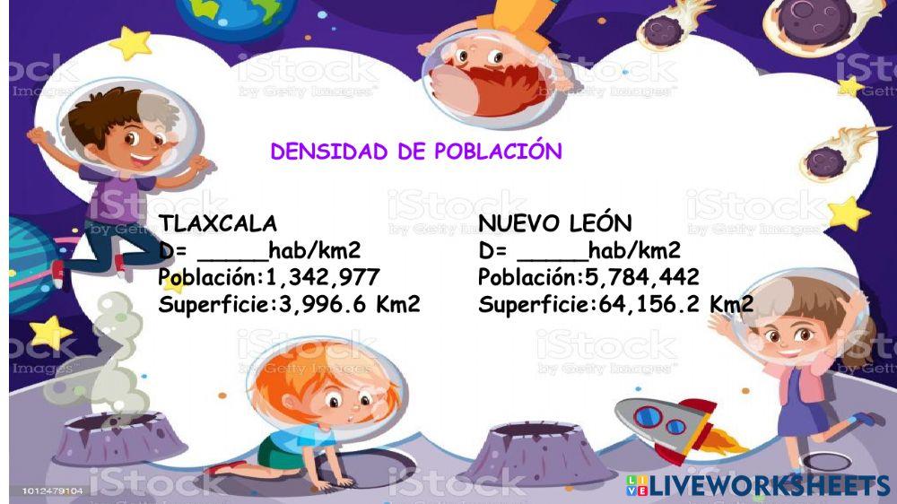 Densidad de poblacion