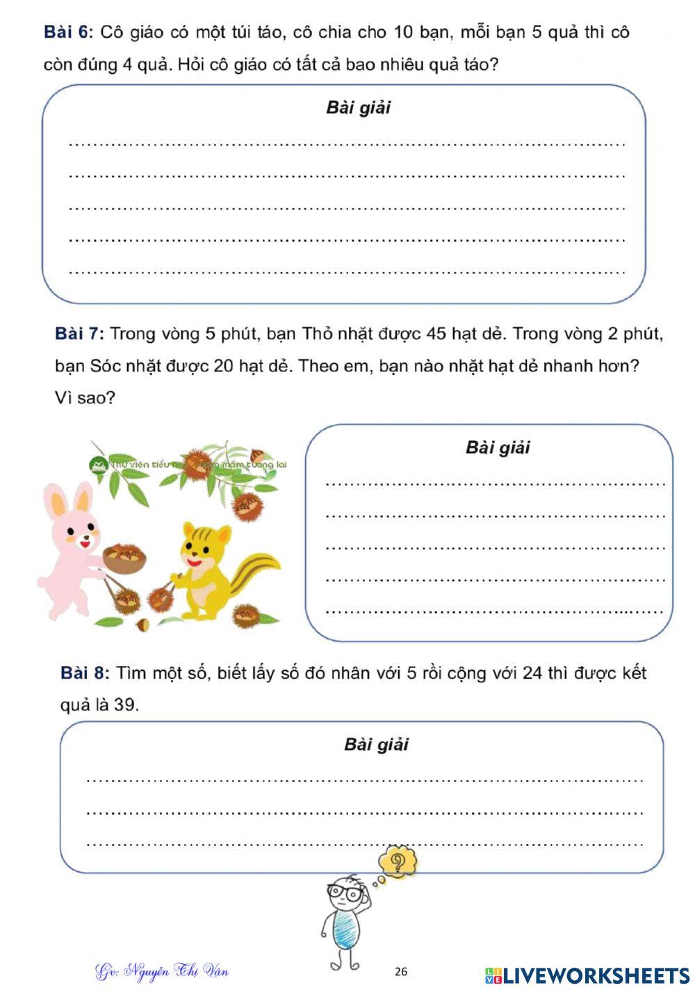 Luyện tập chung tuần 22