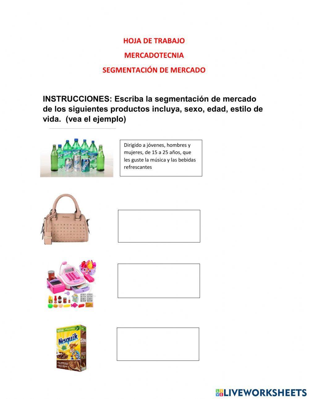 Segmentación de mercado