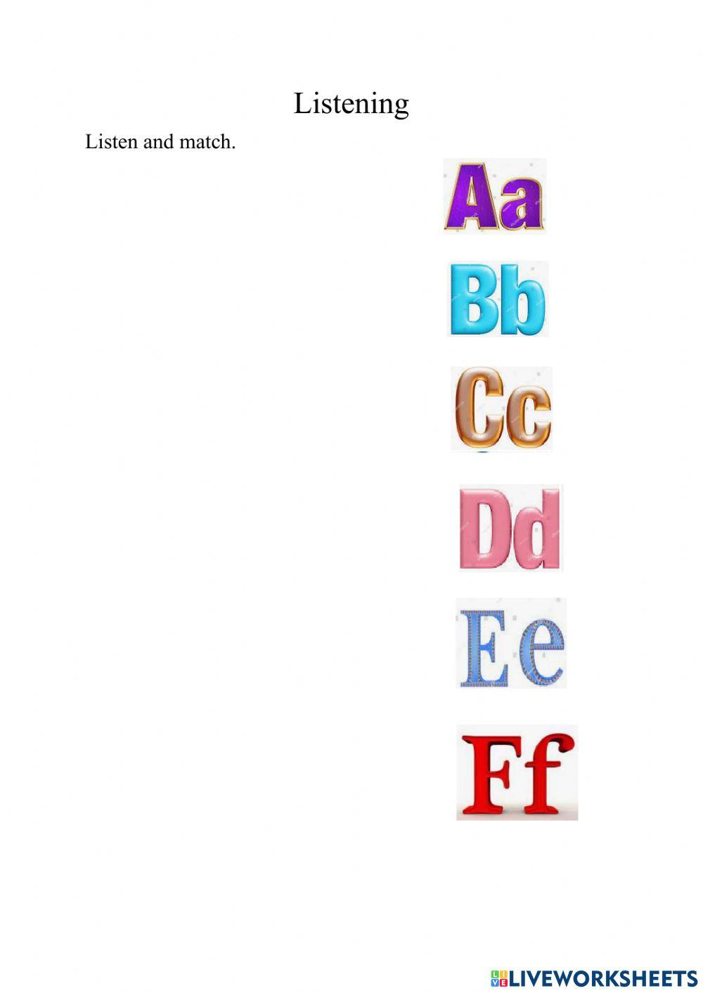 The Alphabet