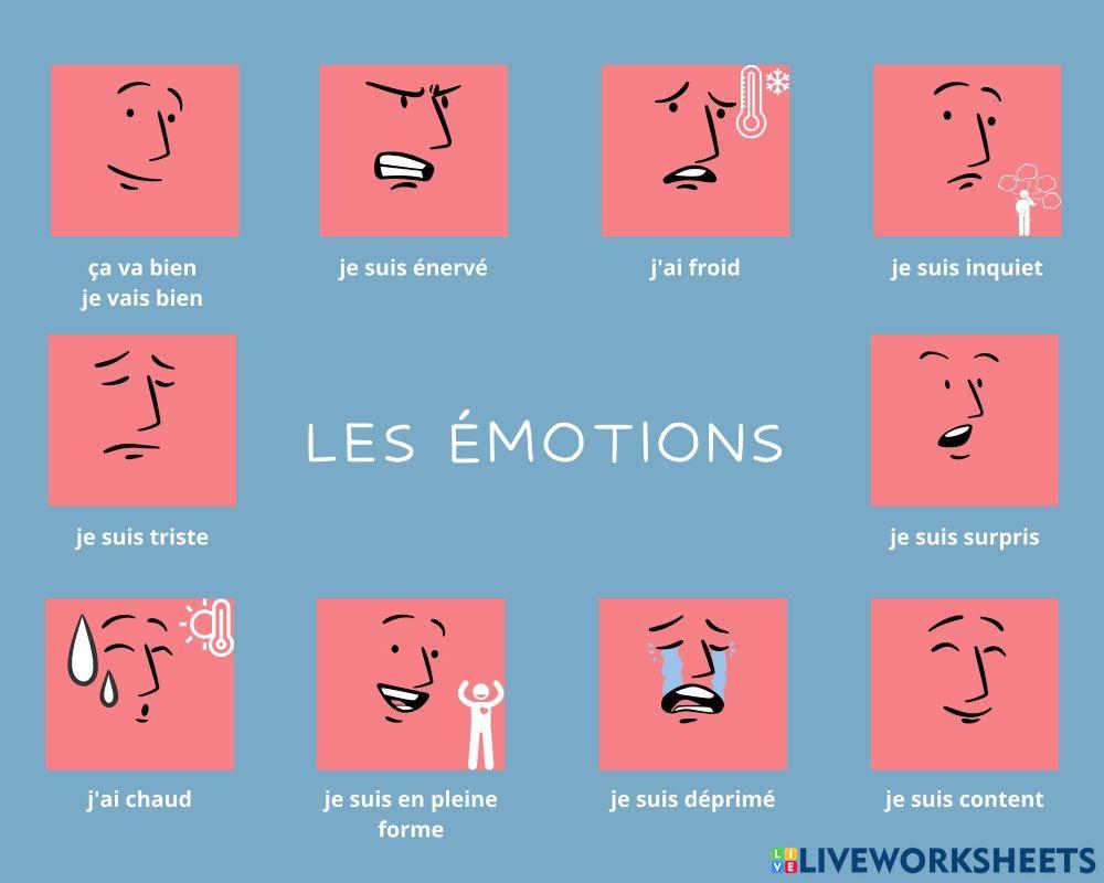 Les émotions