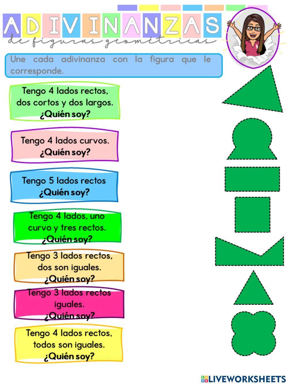 Adivinanzas de figuras geométricas