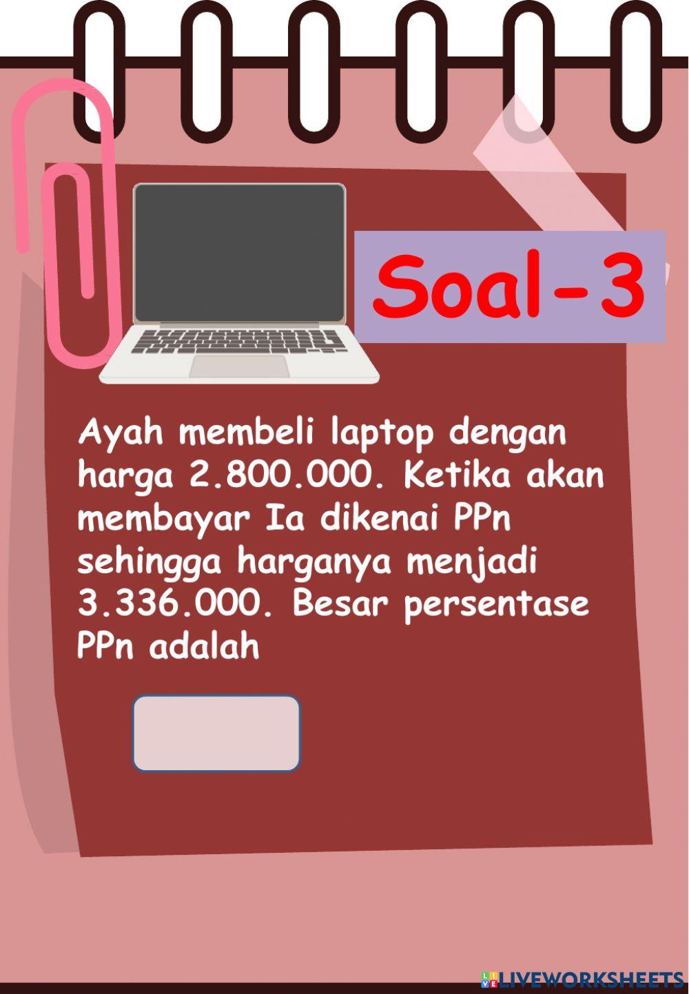 Latihan hitung keuangan