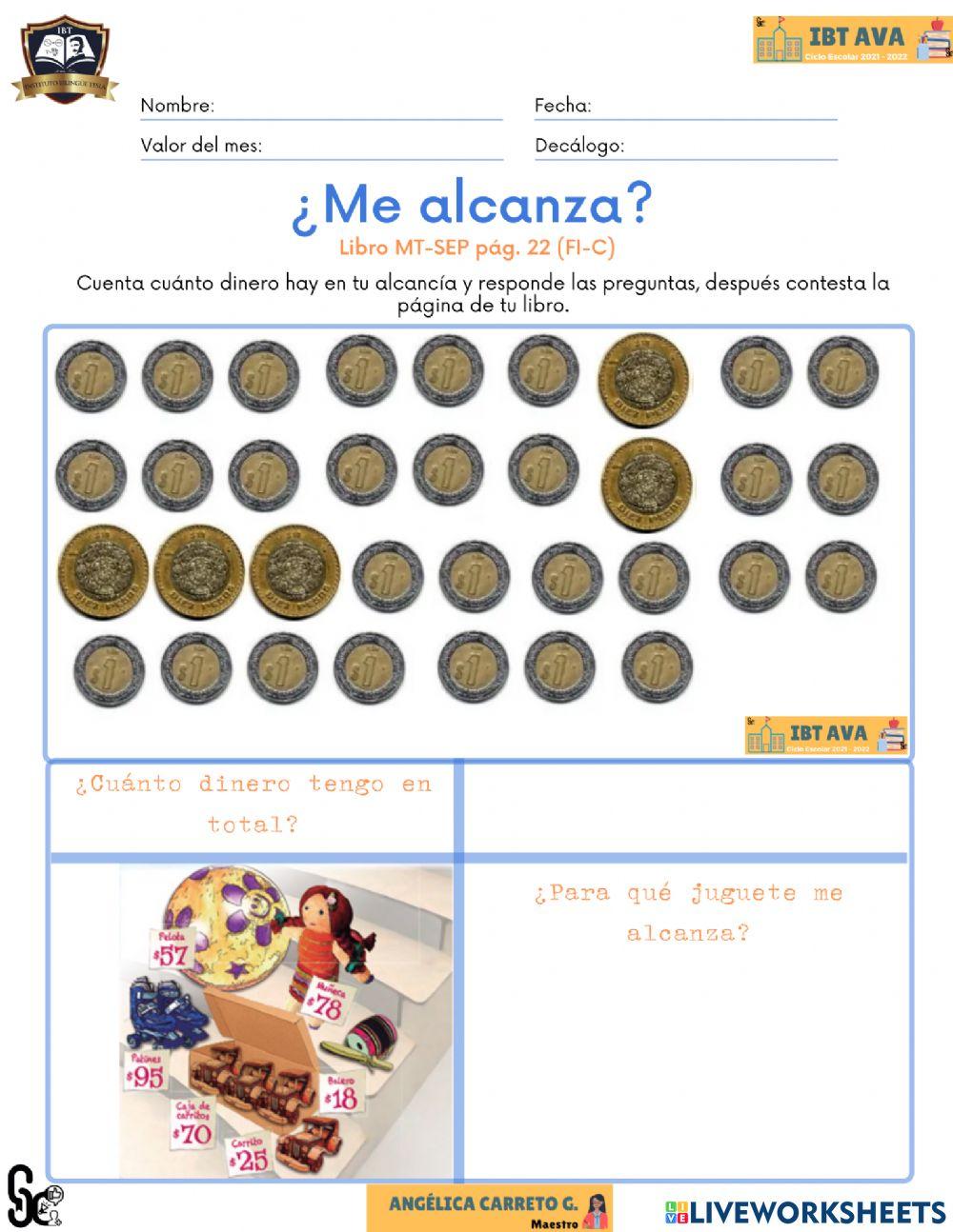 Actividad ¿Me alcanza? FI-C