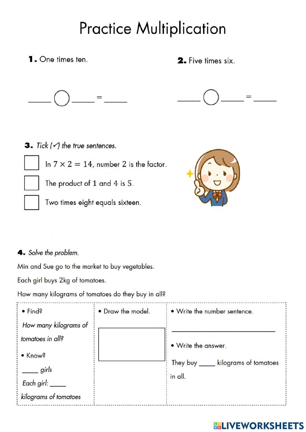 G2 T3 Practice Multiplication G2 T3 Practice Multiplication