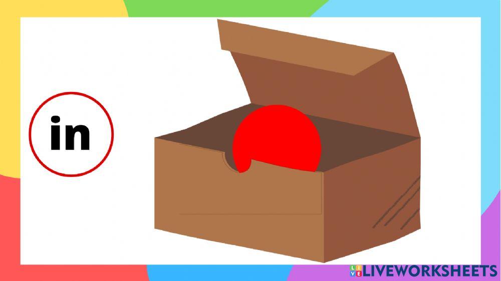 Listen and repeat: Prepositions of Place