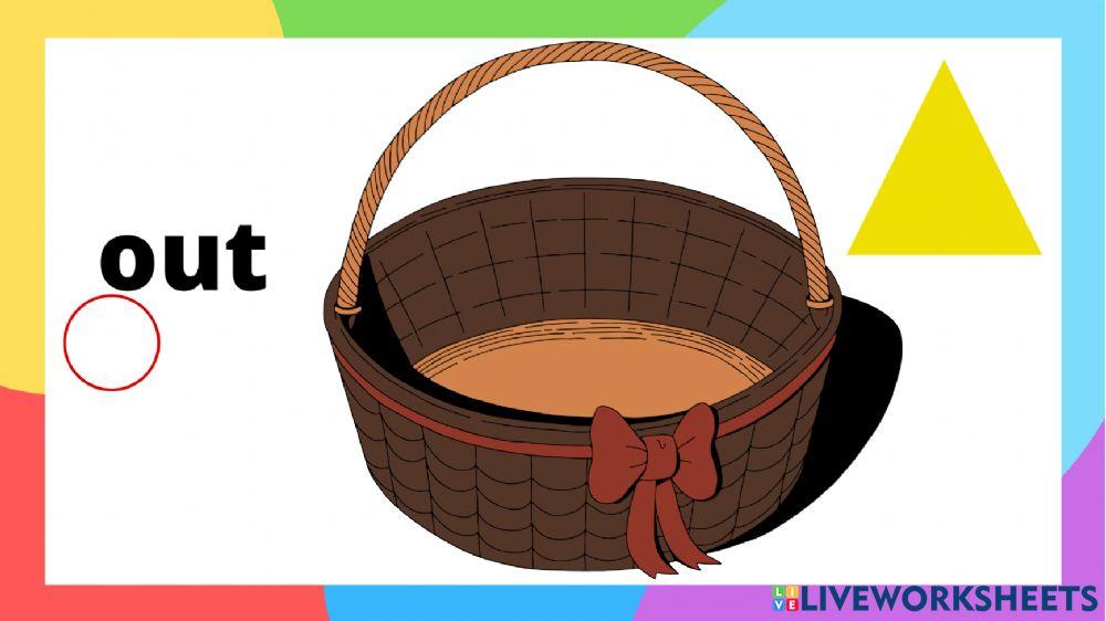 Listen and repeat: Prepositions of Place