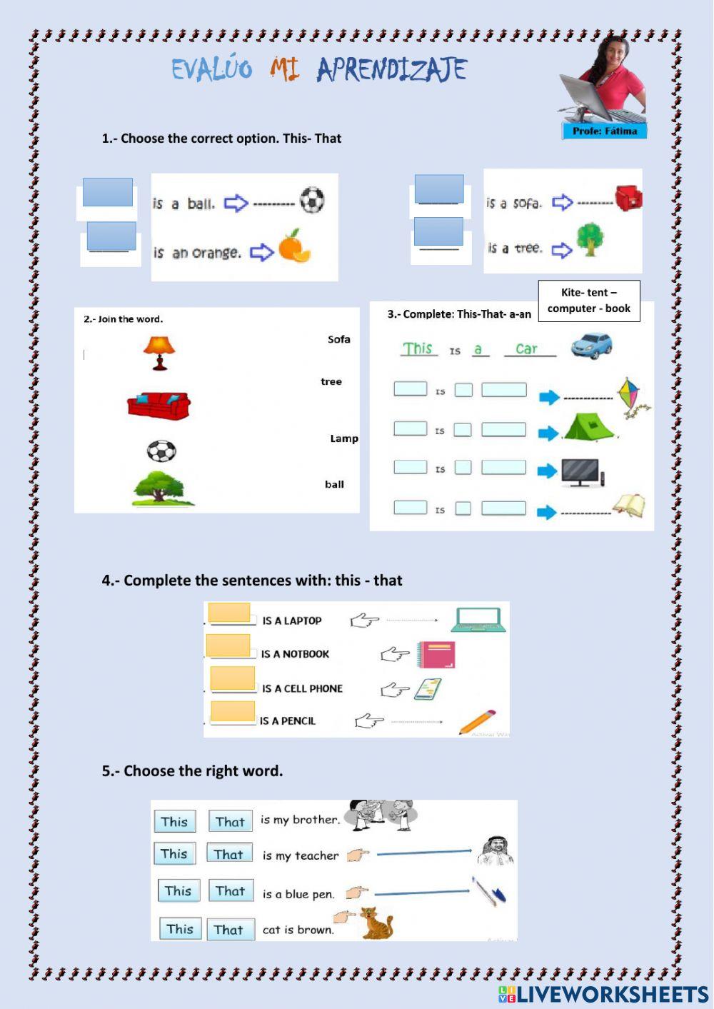Evaluate my learning
