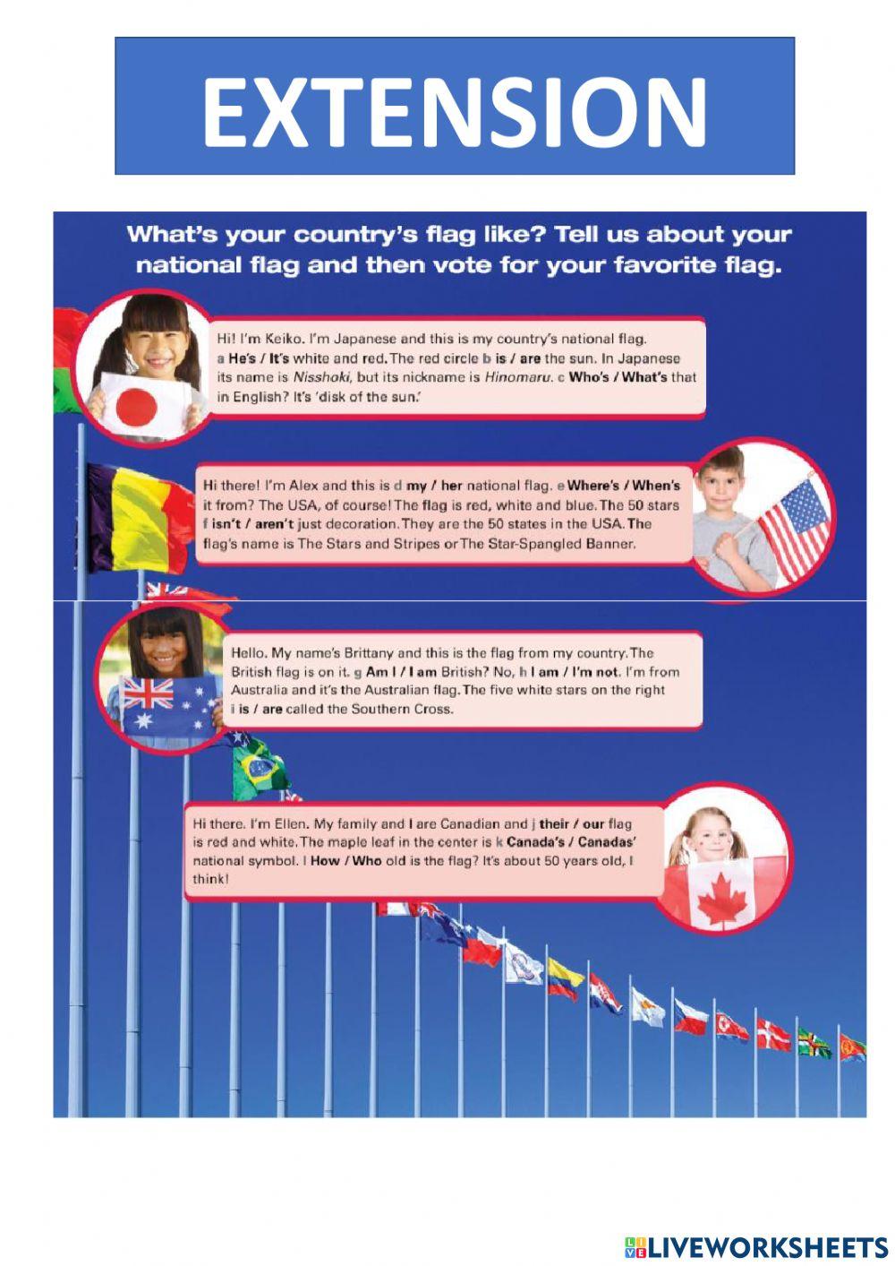 Verb to be Extension