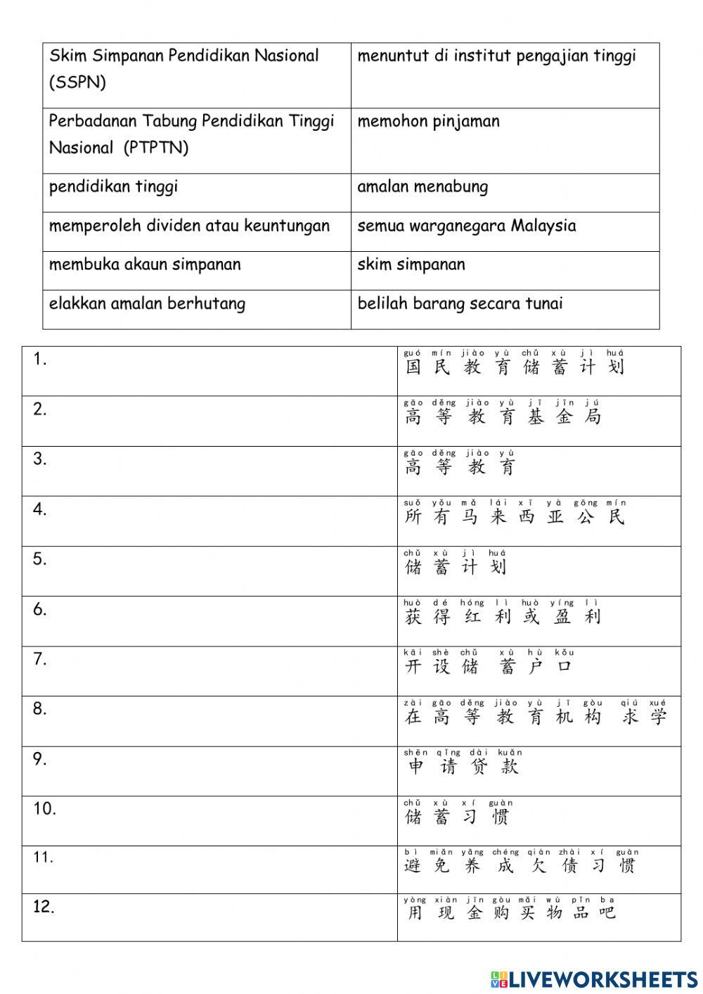 Kosa Kata Tahun 4 Unit 24 (1)