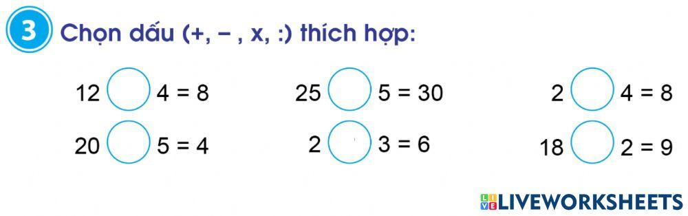 Luyện tập chung - Bài 3