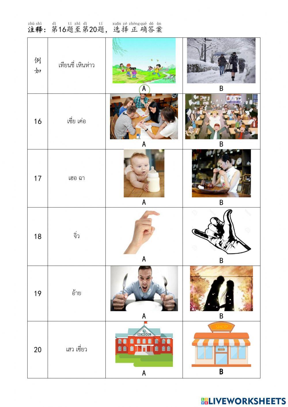 YCT Reading and Writting