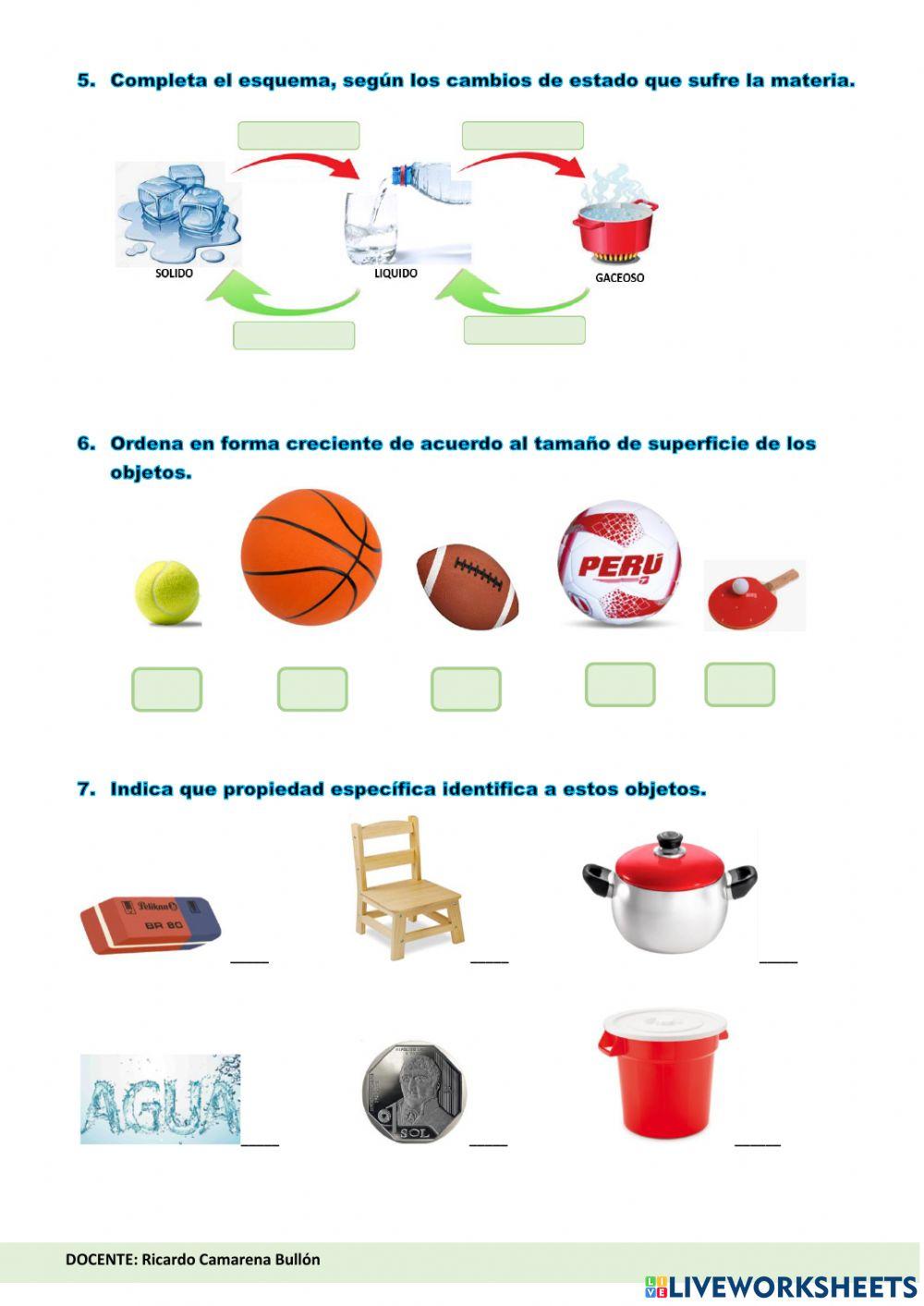 Propiedades de la materia