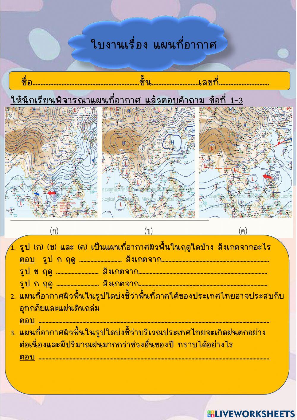 แผนที่อากาศ