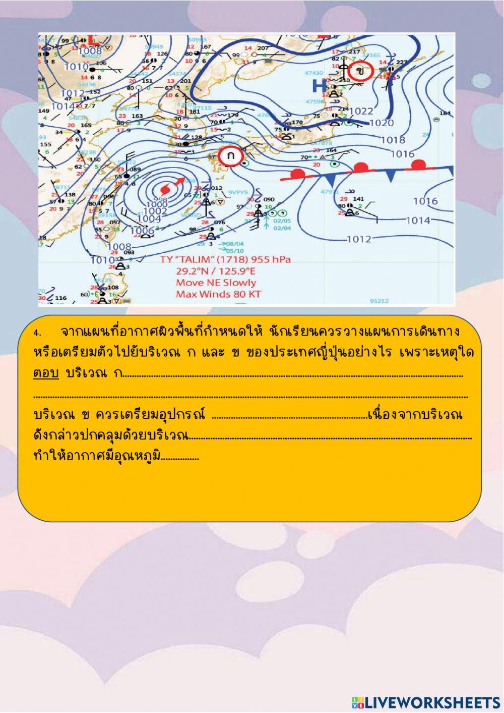 แผนที่อากาศ