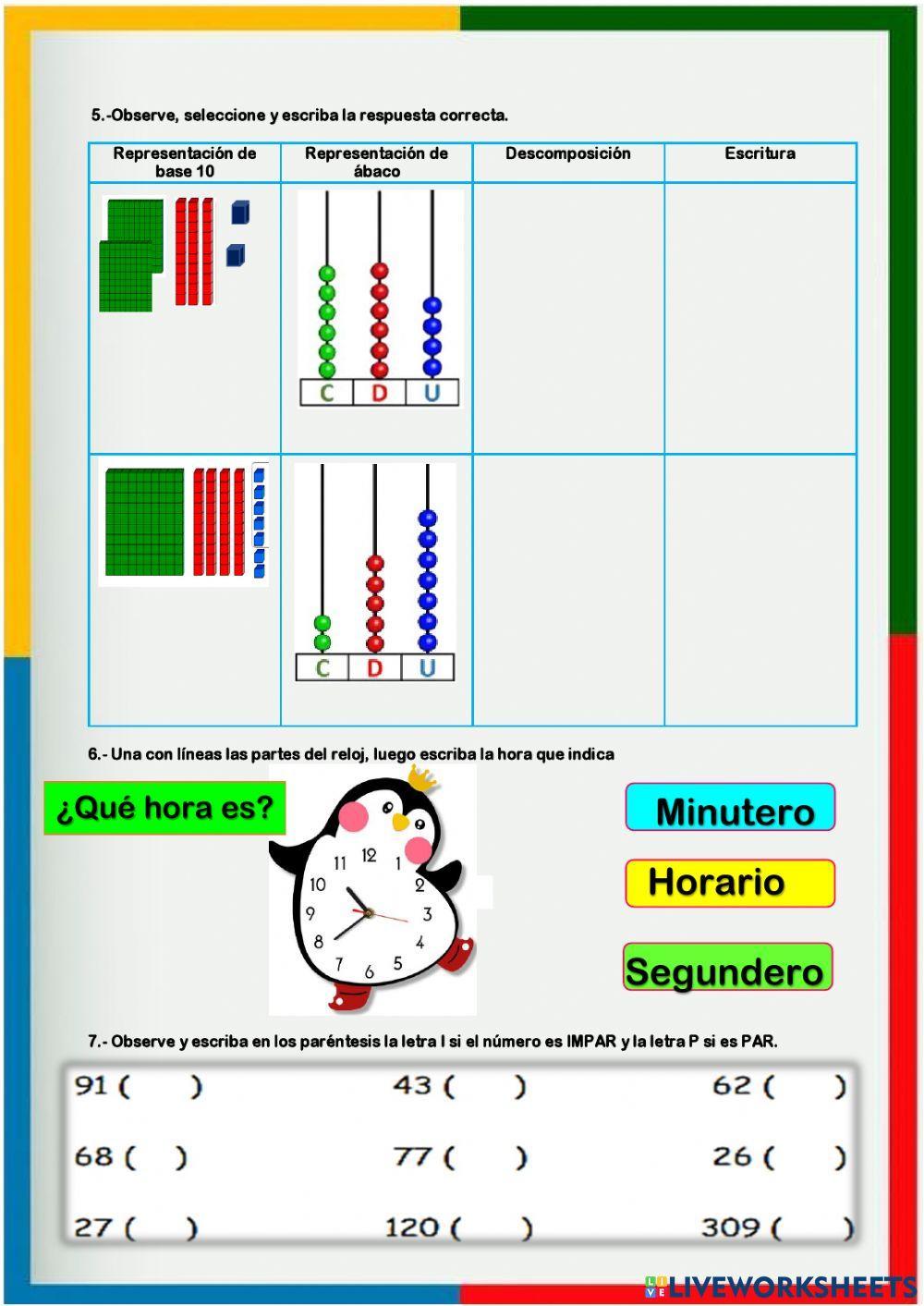 Examen de Matemática