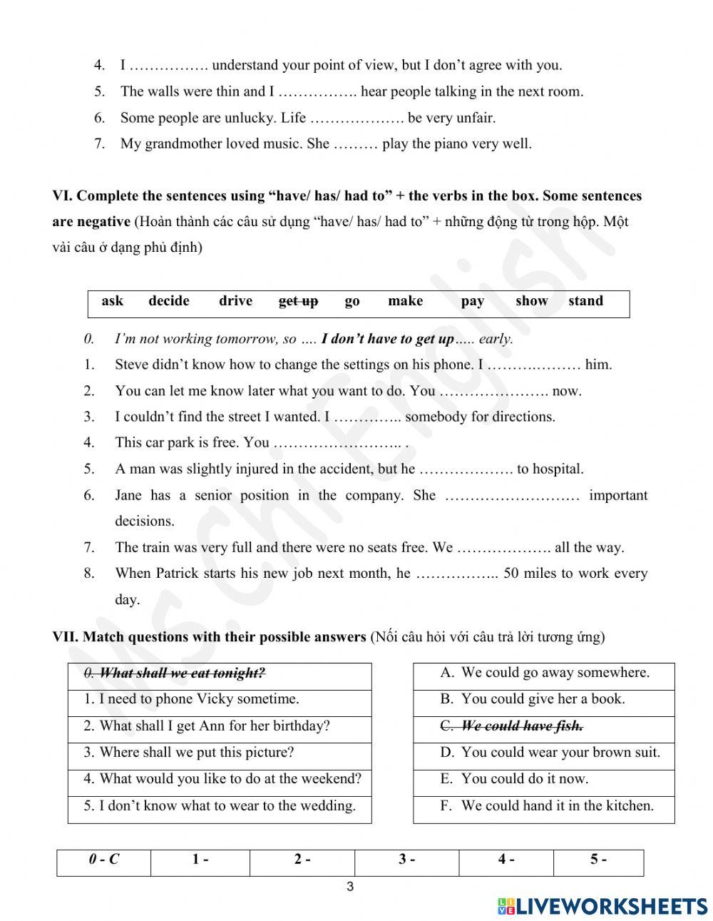 23.02.22 Gold A2- U7 Revision