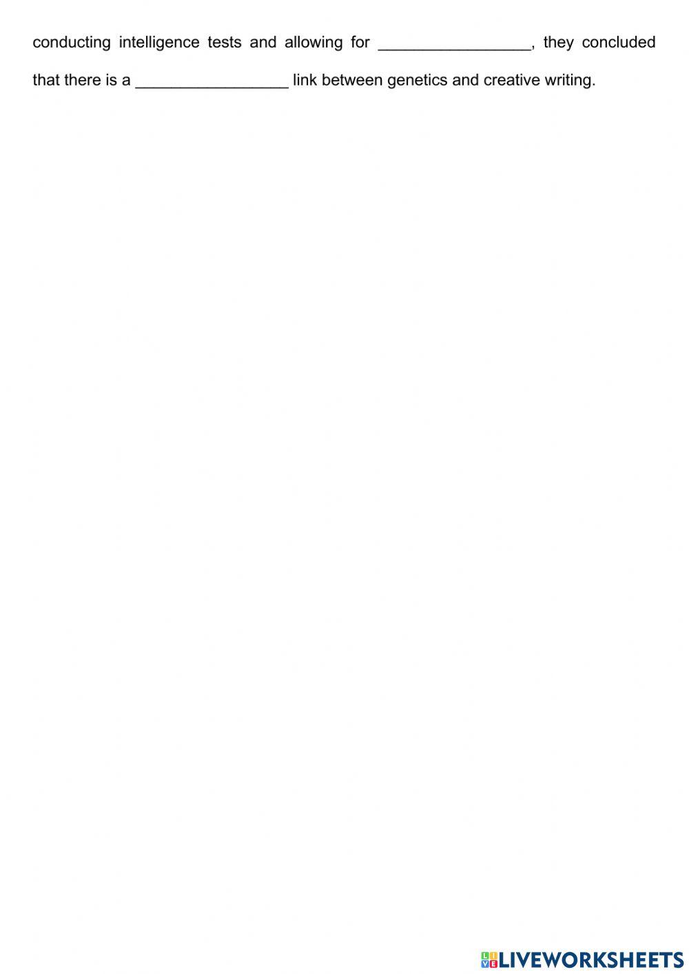 IELTS Reading - Gap Filling 7