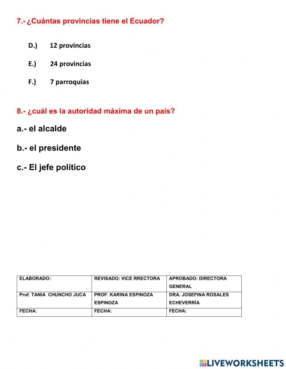 Evaluación de estudios sociales
