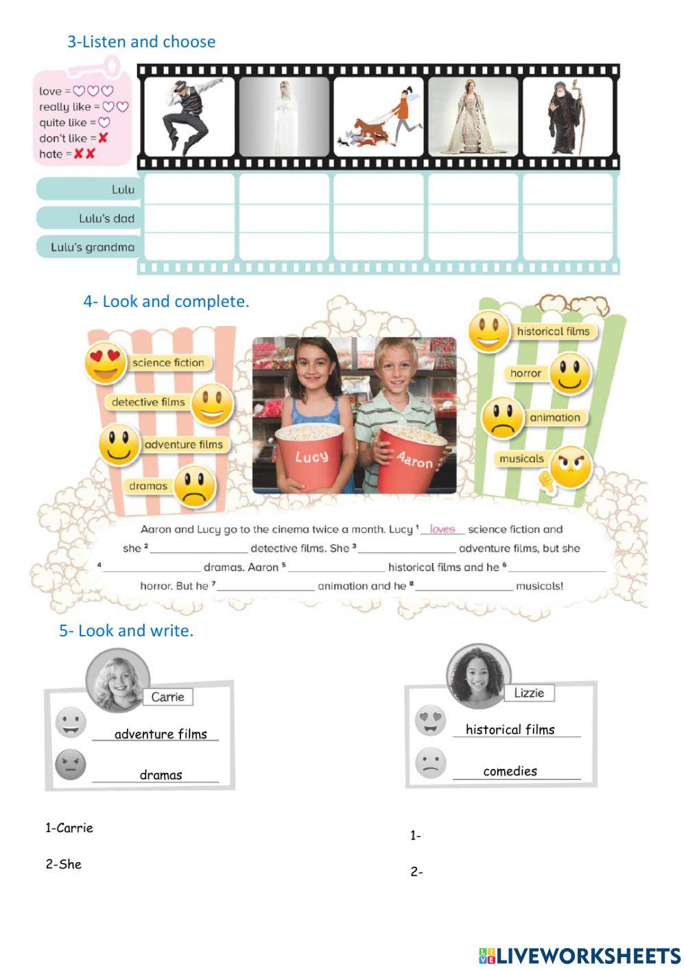 Books and genres: Grammar