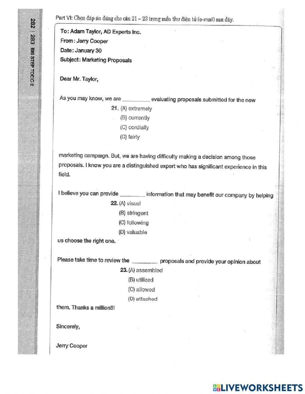 Vocab review Test 1 & 2 ( Lesson 10 & 11)