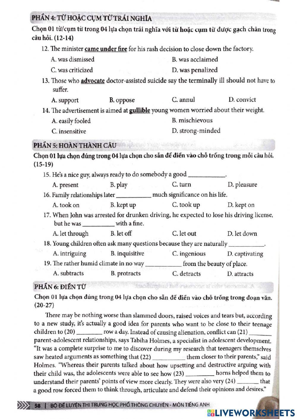 (CNN) Mock test 01 (P1)