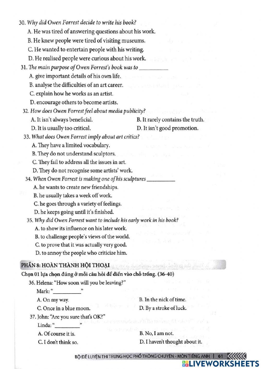 (CNN) Mock test 01 (P1)