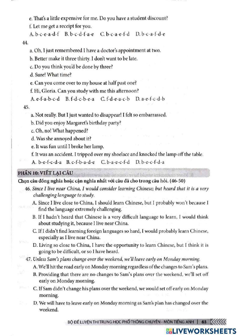 (CNN) Mock test 01 (P1)