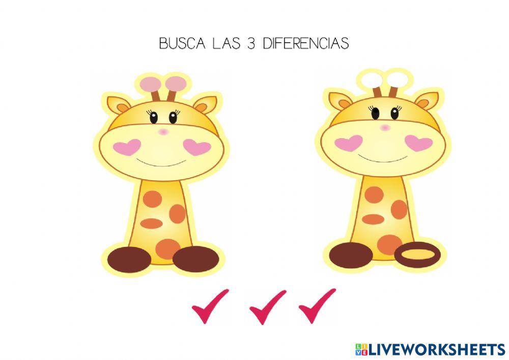 Diferenciasjirafa