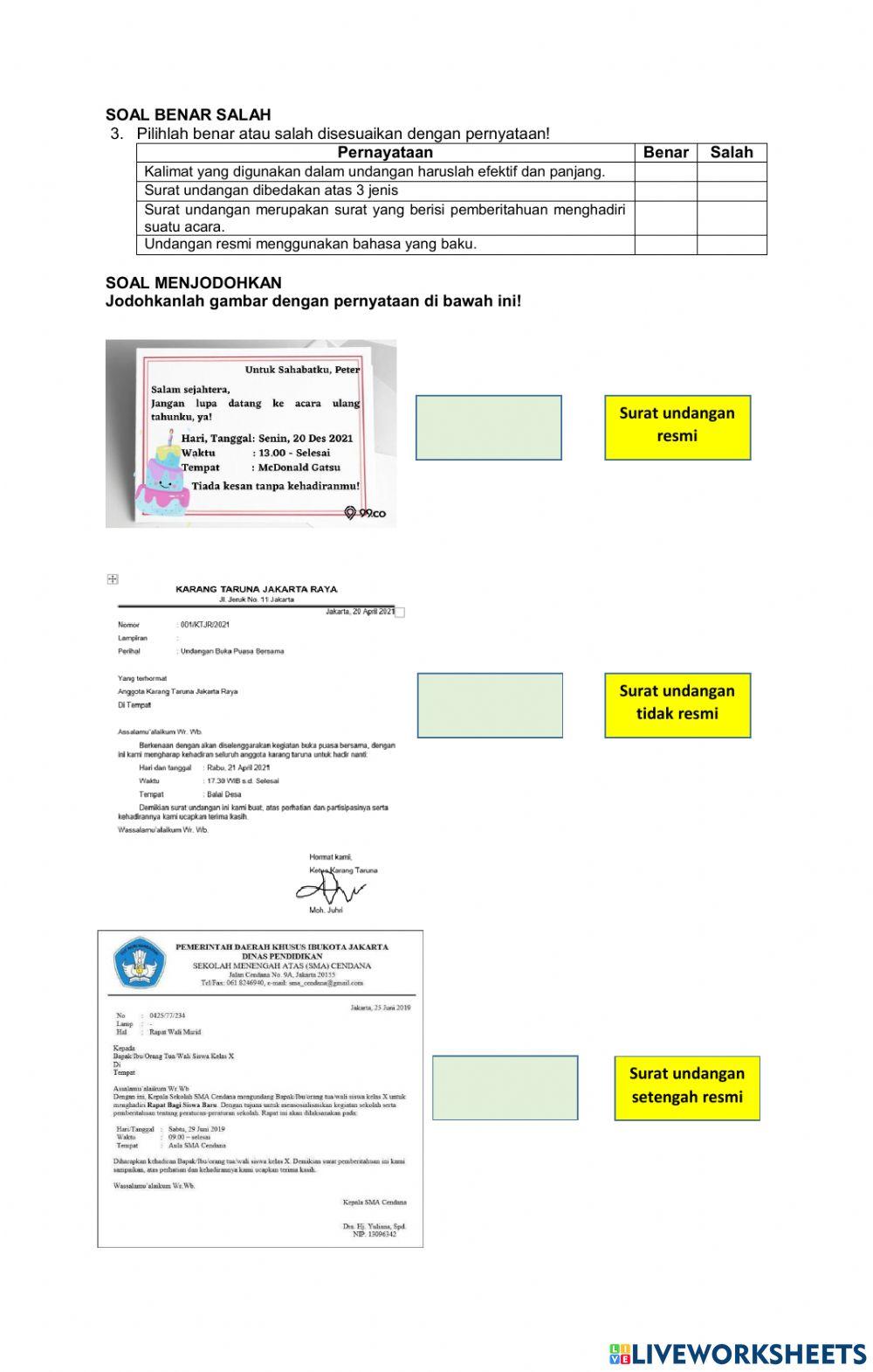 Penilaian Harian Tema 7 Subtema 3 Kelas 5
