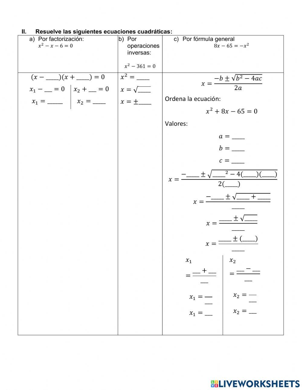 EXAMEN SEGUNDO TRIMESTRE