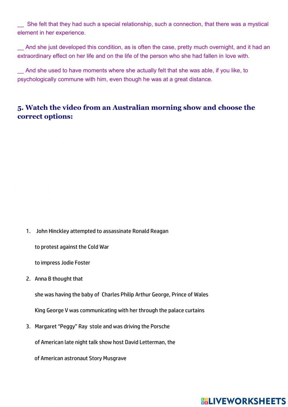 Not All About Love-Lesson for adults