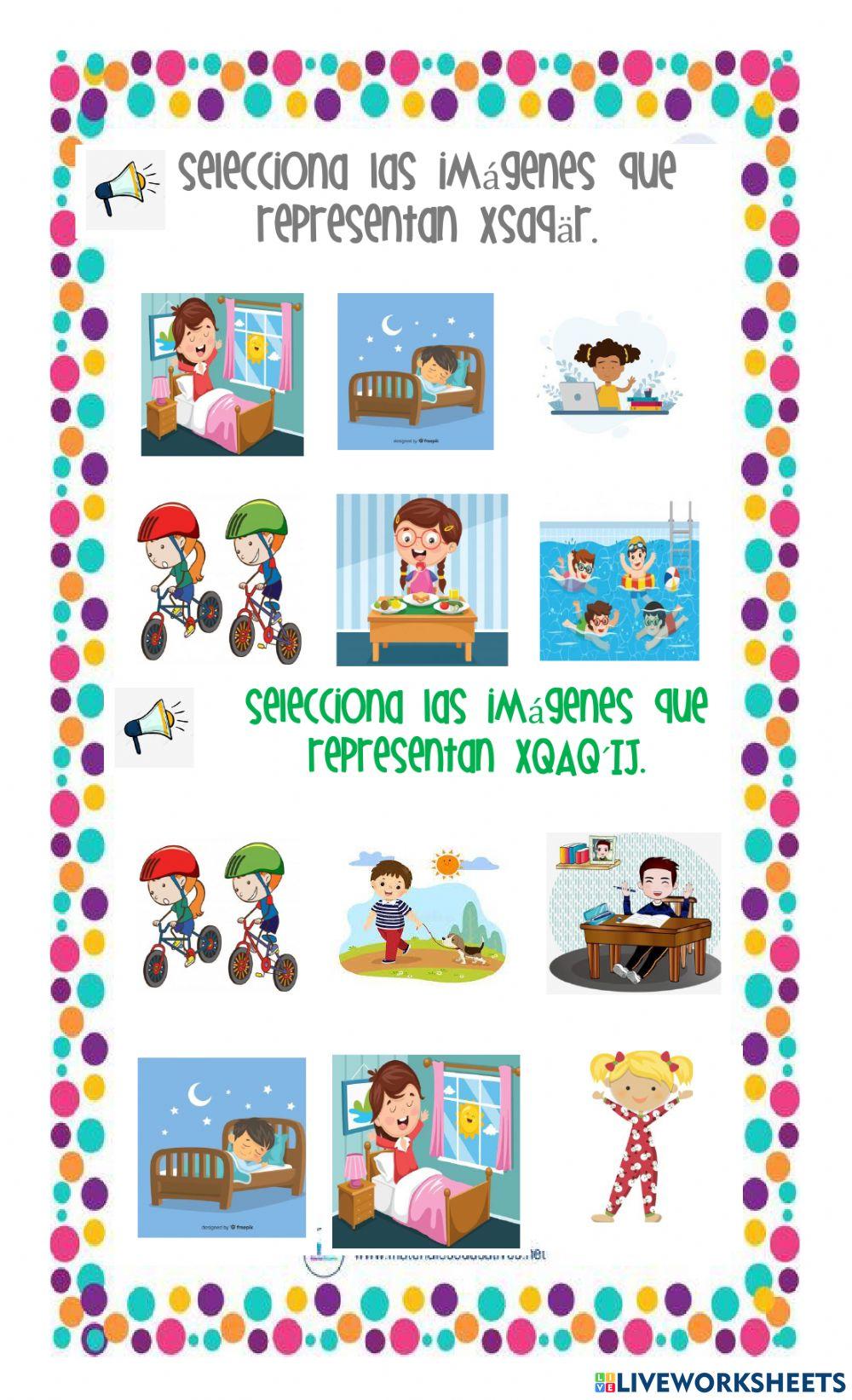 KAQCHIKEL mañana, tarde y noche