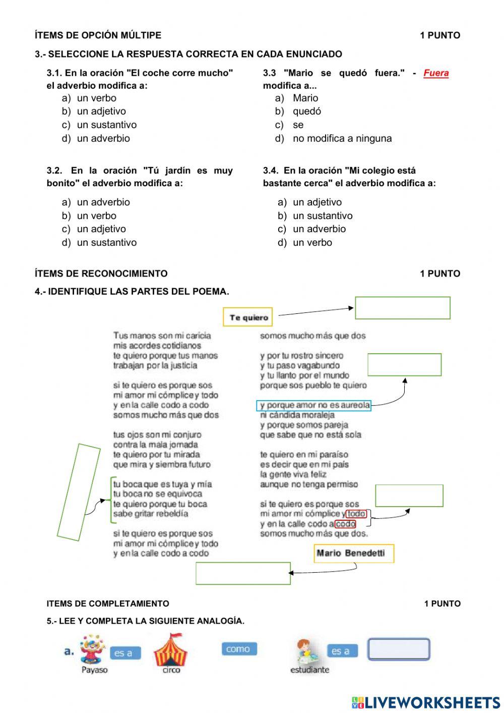 Examen 2q  ll grado 7
