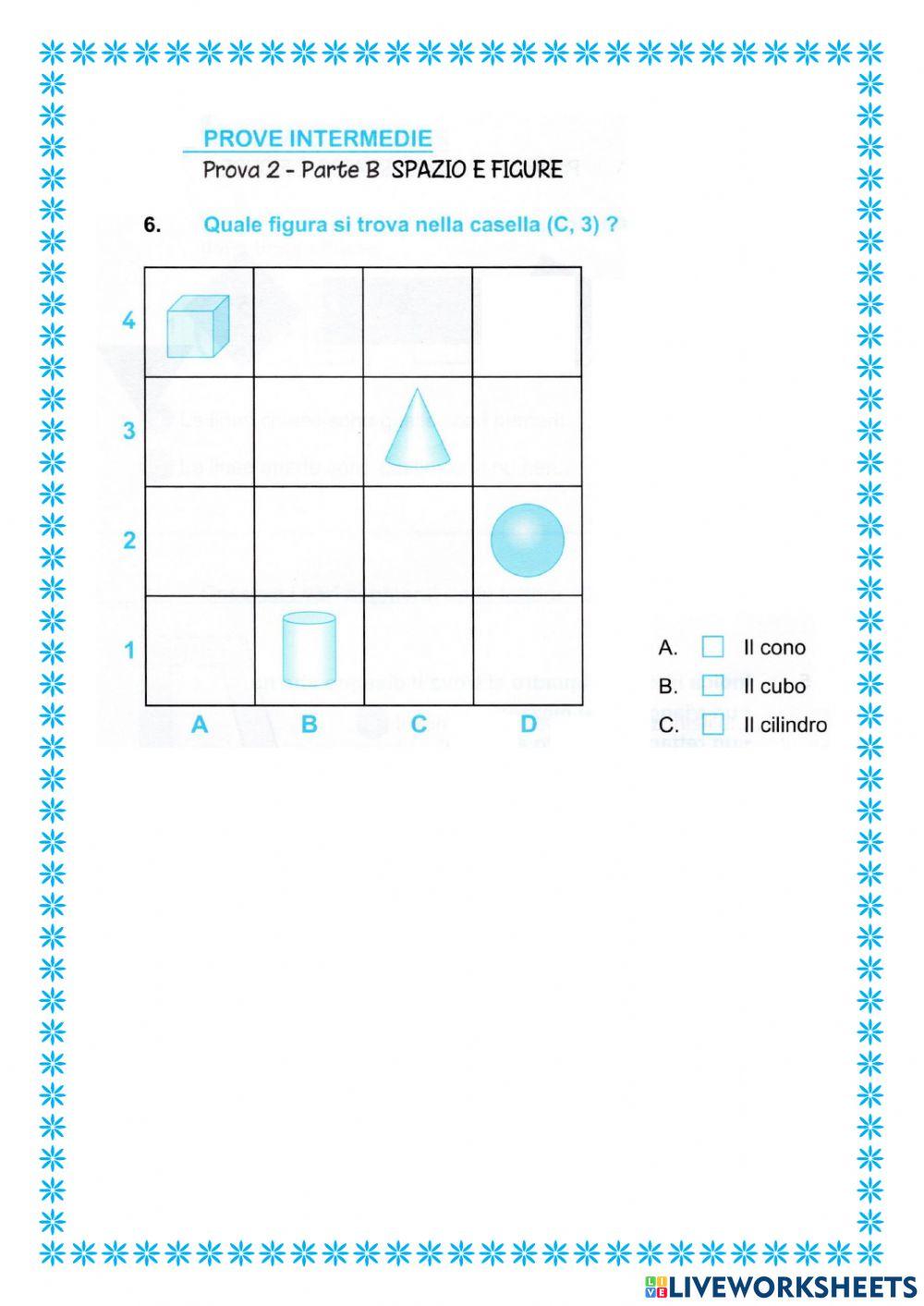 Invalsi Prova B Intermedia