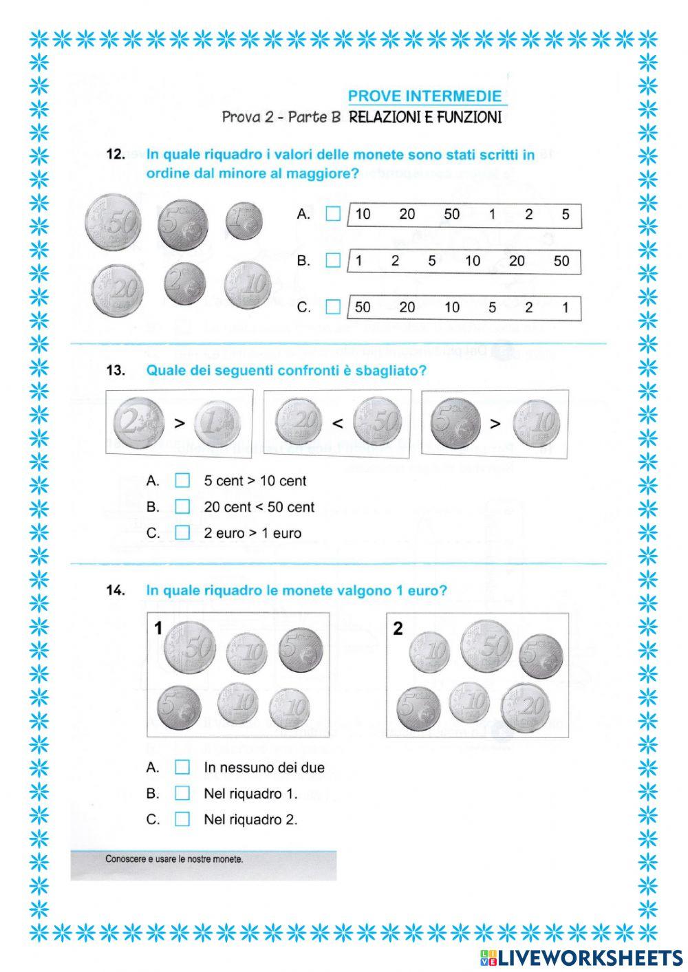 Invalsi Prova B Intermedia