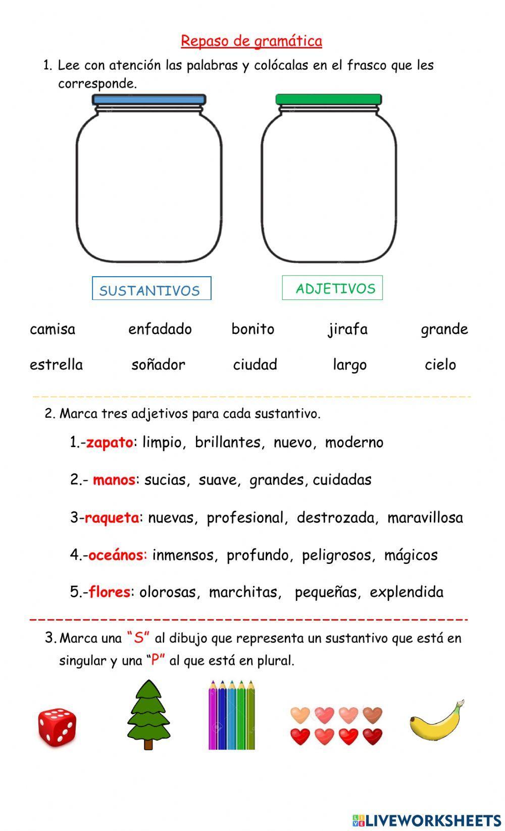 Repaso gramjática 2º trimestre