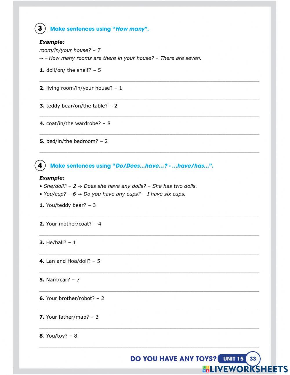 Do you have any toys?