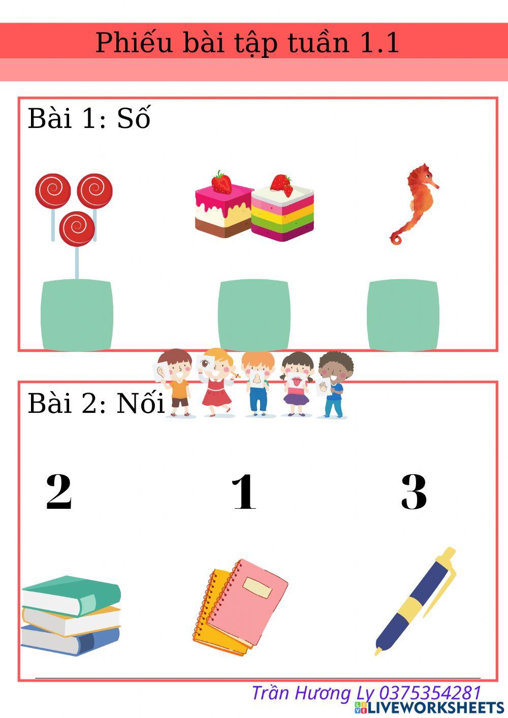 Mầm non. Nhiệm vụ 1